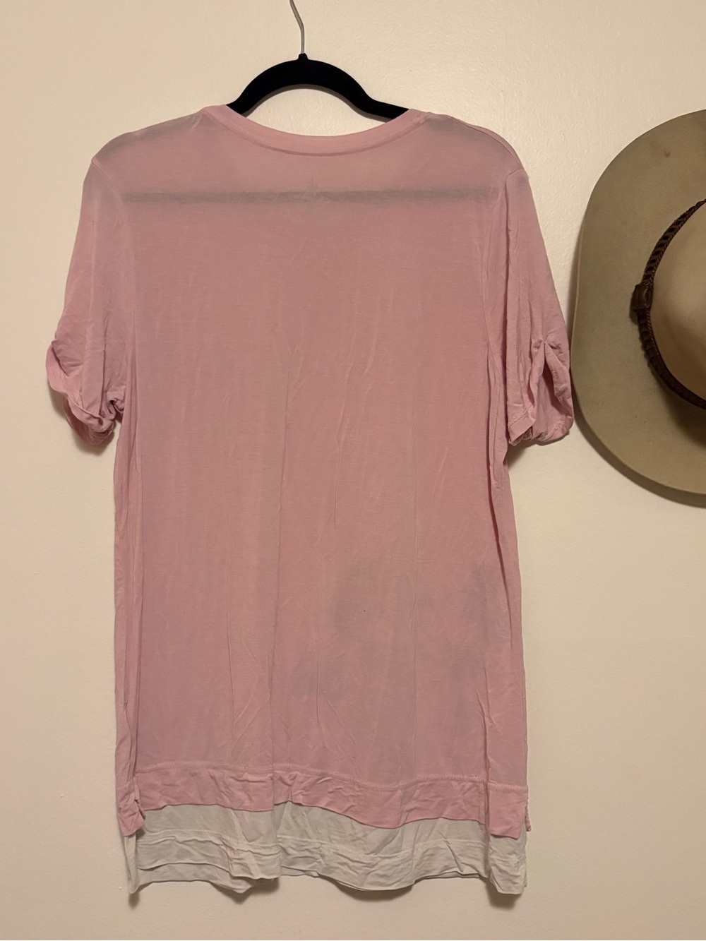 Official Disney Parks Kissing Mickey & Minnie Mouse Layered T-Shirt - Picture 4 of 4